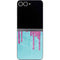 Paint Splatter Purple Galaxy Z Flip6 Skin